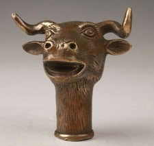 old bronze statue animal
