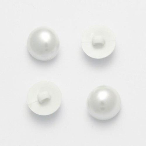 Pearl buttons half ball - pearl,
