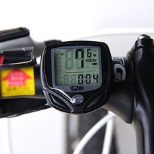 WIRELESS BIKE LCD  COMPUTER SPEEDO ODOMETER WATERPROOF SPEEDOMETER CYCLE BICYCLE