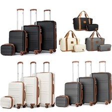 ✈️KONO Hard Shell ABS 4 Wheels Suitcase Set Cabin Hand Luggage Travel Case✈️