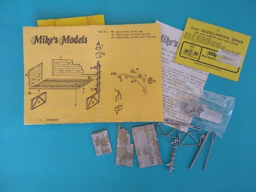 Mikes models white metal - metal, oo