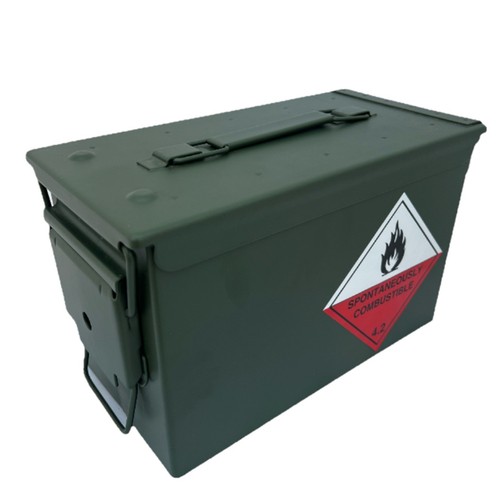 Cal green army ammo box - green,