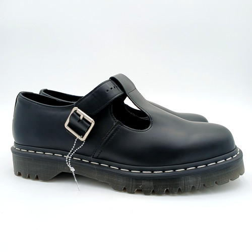 Martens womens black - dr, polley