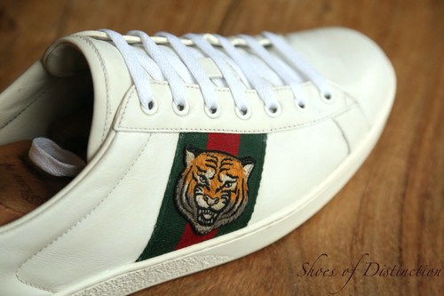 Gucci ace white - ace, tiger