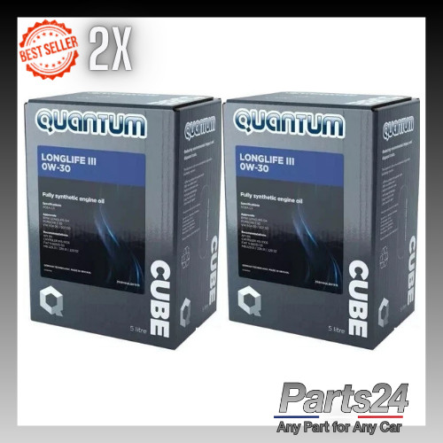 2xgenuine quantum 30 - quantum, 0w-30