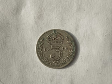 THREE    3  SILVER PENCE 1875 - 1942   CHOOSE YOURS YEAR