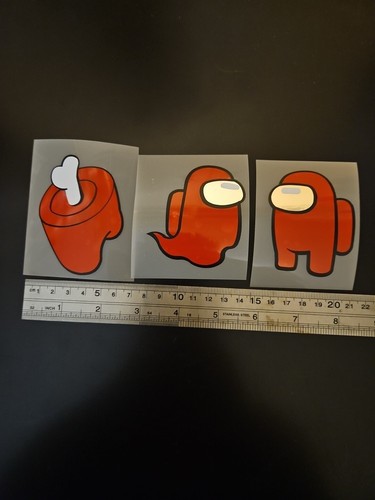 Vinyl sticker among - vinyl, us
