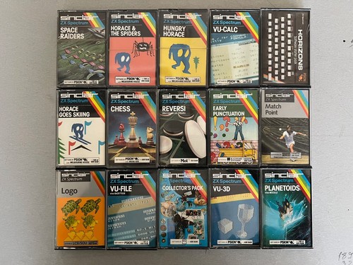 Sinclair spectrum cassette - zx,
