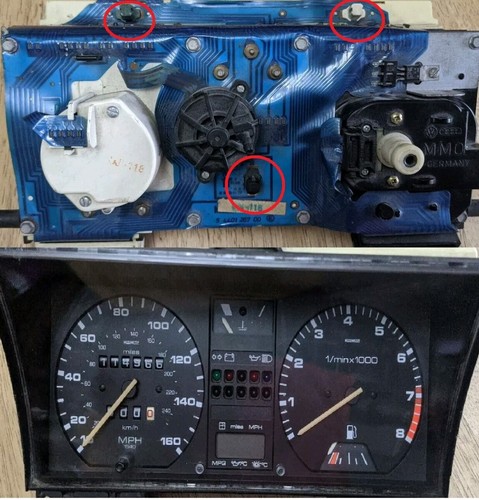 Speedo dash mk1 - speedo, vw