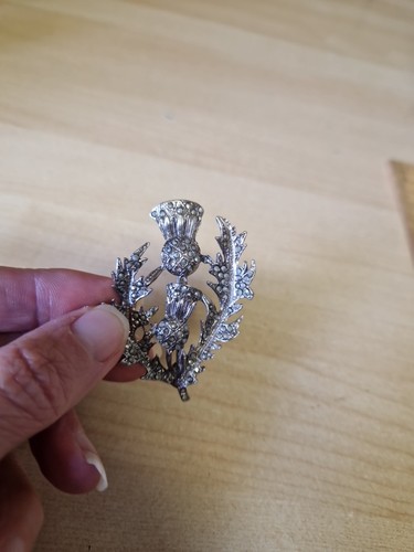 Vintage marcasite silver - marcasite, tone