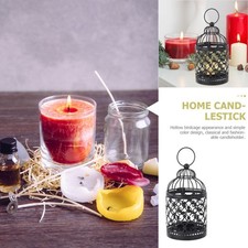 Bird cage candlestick - bird,
