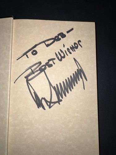 Donald trump signed the art - ‘the,