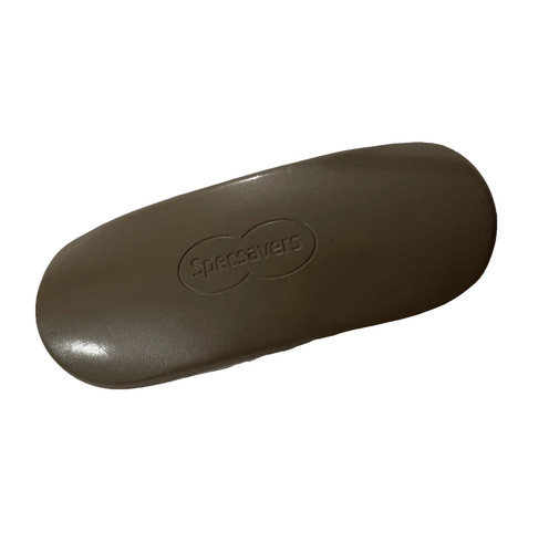 Specsavers brown leather - brown, pu
