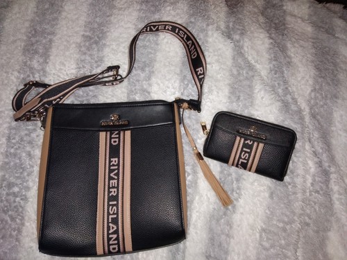 River island crossbody webbing - river,