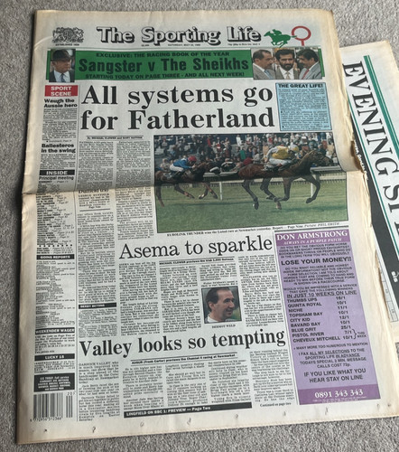 1993 sporting life newspaper - 1993,