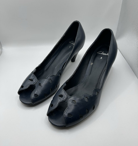 Clarks women blue leather - clarks,