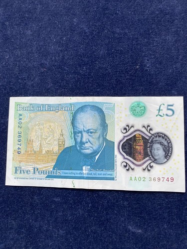 Collectable 5 note - uk,