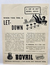 1937 Bovril Beverage Beefsteak