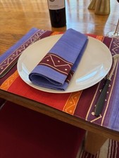 Set Of 4 Hand Painted Carole