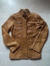 ZARA Tan Brown Real Leather
