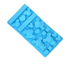 Mickey and Minnie Mouse kissing silicone mould for ice, chocolates, sweets