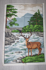 Large Stag Deer 1970s Vintage