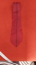 Vintage 1950s rayon tie wine red horse racing design