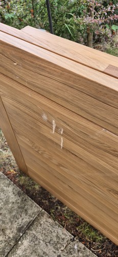 Solid oak table tops - solid,