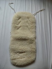 Kaiser Lambskin Pram Pushchair Liner - Cream 75cm×33cm 