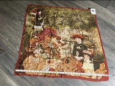 Rare Vintage tagged Tie Rack 100% Silk Scarf - Auguste Renoir Print