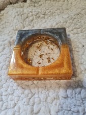 Handmade Resin Sqaure Ashtray