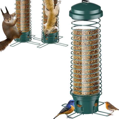 Outdoor hanging bird - bird, feeder