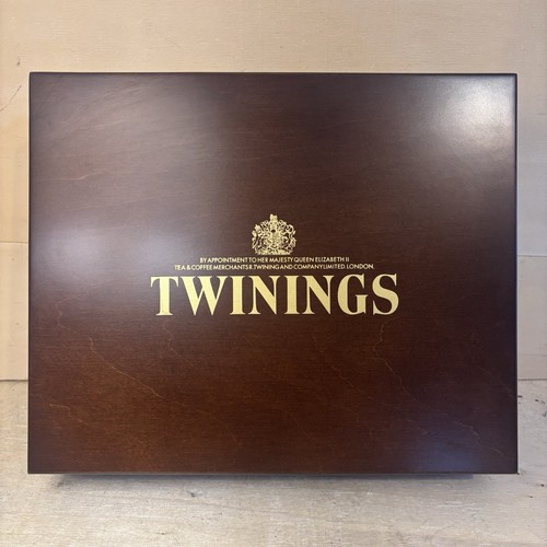 Twinings tea wooden display - wooden,
