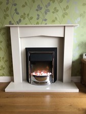 Dimplex ZAM20 Zamora Freestanding Optiflame Electric Fire black coals 2000 Watts