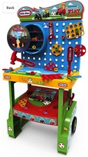 New Little Tikes Garage Service Interactive Workbench 80cm 30+ Toy Tools 🇬🇧✅️