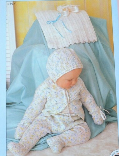 Knitting pattern baby - (231),