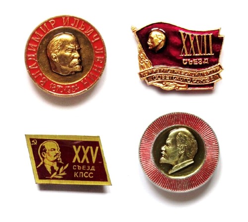 Set pin badge lenin original - set,