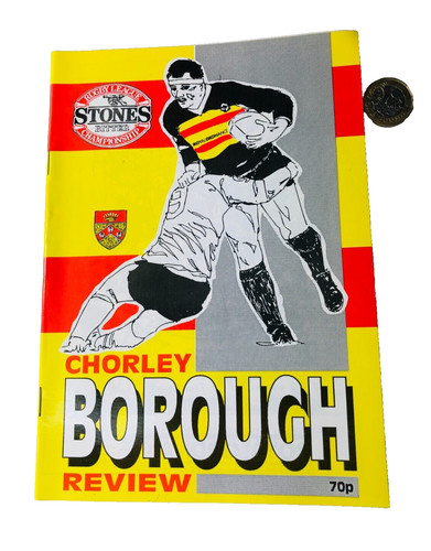 Rugby programme chorley - rugby,