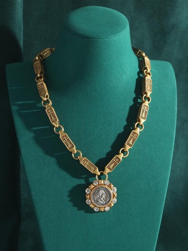 Vintage antique gold coin - antique,