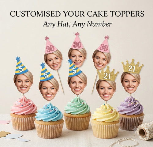 Personalised face cake - face,