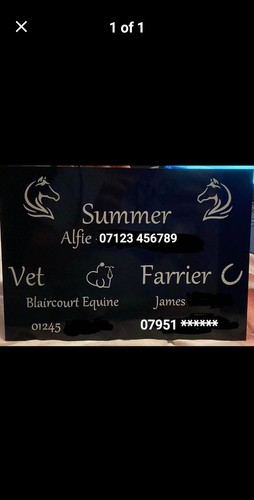 Stable door emergency - door, contact