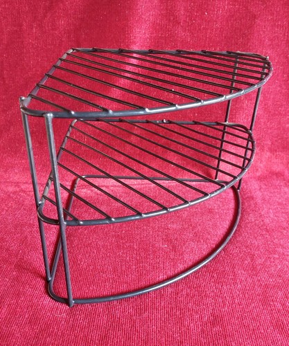 Tier sturdy black corner - tier,