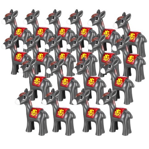 50pcs resin mini - mini, donkey