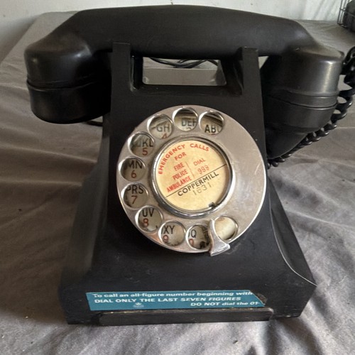 Black silver 1960s rotary - 1960s,