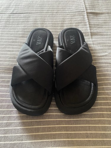 Zara satin slide - zara,