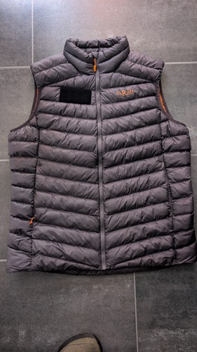 Rab cirrus grey gilet vest - cirrus,