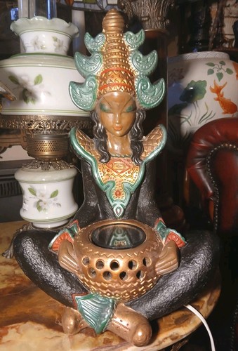 Vintage chalkware tretchikoff - vintage,