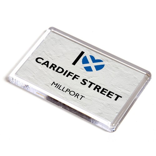 Fridge magnet love cardiff - -,