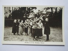 Mothers at Holiday Home Vintage Women's Home Mission of Scotland Postcard P17