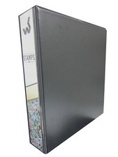 BLACK STAMP COLLECTORS 4 RING